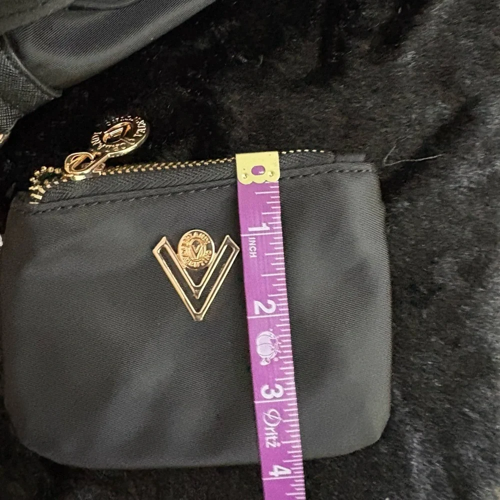 🛑🆕🛑 Valentino Orlandi Black Crossbody Bag with Gold Accents